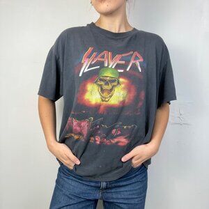 XL - Vintage Slayer Black Brockum Band T